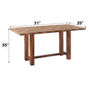 Gilsea Brown Counter Height Table - Ornate Home