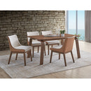Ginny Brown Side Chair  (Set of 2) - Ornate Home