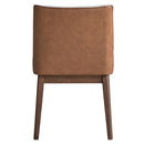 Ginny Brown Side Chair  (Set of 2) - Ornate Home