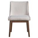 Ginny Brown Side Chair  (Set of 2) - Ornate Home