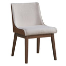 Ginny Brown Side Chair  (Set of 2) - Ornate Home