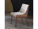 Ginny Brown Side Chair  (Set of 2) - Ornate Home