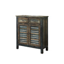 Glancio Oak Console Cabinet - Ornate Home