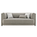 Glenda Gray Sofa w/3 Pillows - Ornate Home