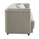 Glenda Gray Sofa w/3 Pillows - Ornate Home