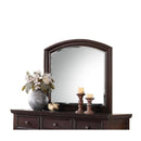 Grayson Dark Walnut Mirror - Ornate Home