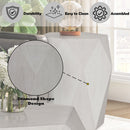 Hanniel Antique White End Table - Ornate Home