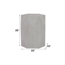 Hanniel Antique White End Table - Ornate Home