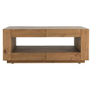 Harlan Brown Coffee Table - Ornate Home