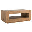 Harlan Brown Coffee Table - Ornate Home