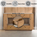 Harlan Brown Sofa Table - Ornate Home