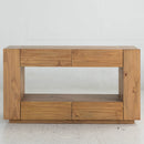 Harlan Brown Sofa Table - Ornate Home