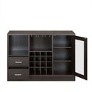 Hazen Espresso Wine Cabinet SKU: 72640 - Ornate Home