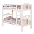 Heartland White Twin/Twin Bunk Bed - Ornate Home