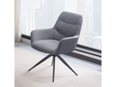 Hester Gray Arm Chair (Set of 2) - Ornate Home