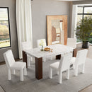Hettie Beige Boucle Side Chair (Set of 2) - Ornate Home