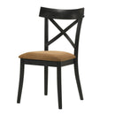 Hillary Brown Side Chair  (Set of 2) - Ornate Home