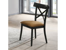 Hillary Brown Side Chair  (Set of 2) - Ornate Home