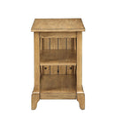 Hiroko Oak End Table - Ornate Home