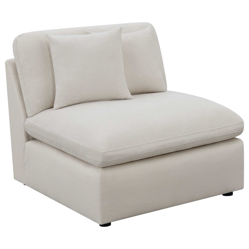 Hobson Ivory 6 Pc Sectional - Ornate Home