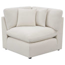 Hobson Ivory 6 Pc Sectional - Ornate Home