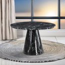Hollis Dining Table W/Engineering Stone Top - Ornate Home