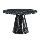 Hollis Dining Table W/Engineering Stone Top - Ornate Home