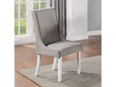 Hollyn Gray Side Chair  (Set of 2) - Ornate Home