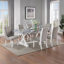 Hollyn White Dining Table - Ornate Home