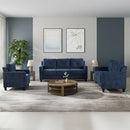 Horatio Navy Chenille Sofa - Ornate Home