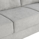 Horatio Taupe Chenille Loveseat - Ornate Home