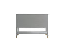 House Marchese Pearl Gray Server - Ornate Home