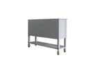 House Marchese Pearl Gray Server - Ornate Home