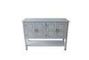 House Marchese Pearl Gray Server - Ornate Home