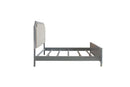 House Marchese Two Tone Beige/Pearl Gray Queen Bed - Ornate Home