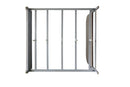 House Marchese Two Tone Beige/Pearl Gray Queen Bed - Ornate Home