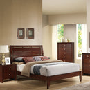 Ilana Brown Cherry Eastern King Bed - Ornate Home