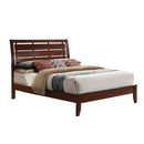 Ilana Brown Cherry Eastern King Bed - Ornate Home