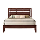 Ilana Brown Cherry Eastern King Bed - Ornate Home