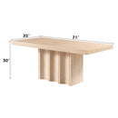 Inca Beige Dining Table - Ornate Home