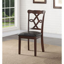 Ingeborg Black/Espresso 5PC Pack Dining Set - Ornate Home