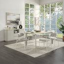 Ingram Light Gray Server - Ornate Home
