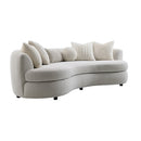 Iniko Beige Sofa W/6 Pillows - Ornate Home