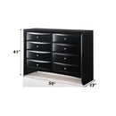 Ireland Black Dresser - Ornate Home