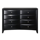 Ireland Black Dresser - Ornate Home