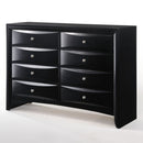 Ireland Black Dresser - Ornate Home