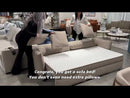Irina Beige Sofa W/Sleeper - Ornate Home