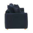 Irina Blue Velvet Sofa W/Sleeper - Ornate Home