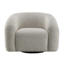 Irma Gray Chair W/Swivel - Ornate Home