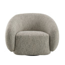 Isabel Brown Chair W/Swivel - Ornate Home